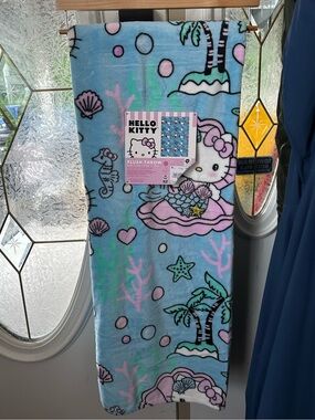 Hello Kitty Mermaid throw blanket